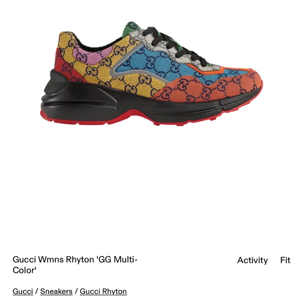 Gucci Rhyton Multicolor Sneakers
